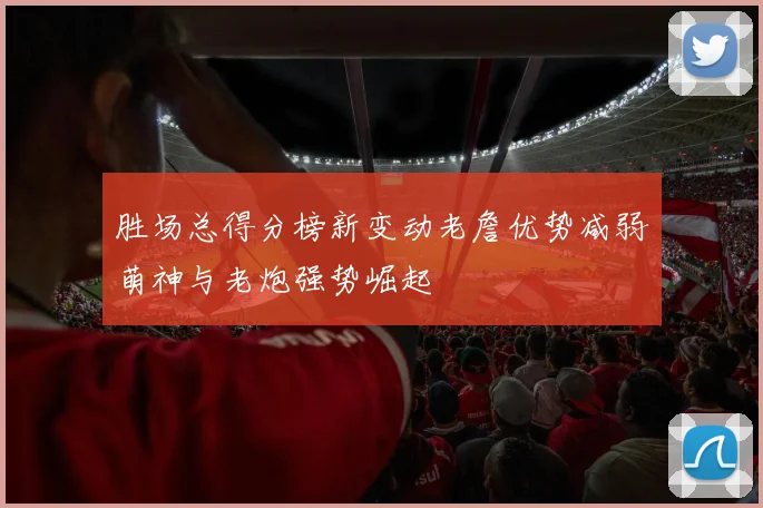 胜场总得分榜新变动老詹优势减弱萌神与老炮强势崛起